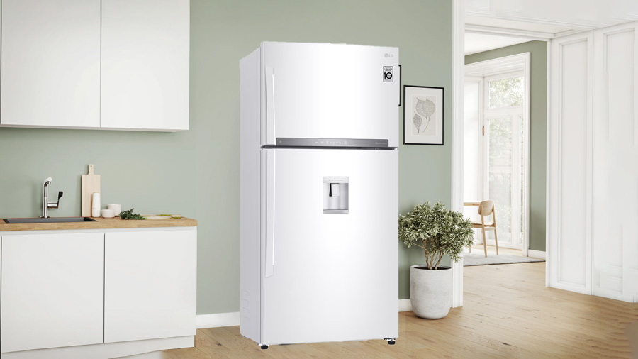 یخچال فریزر ال جی بالا پایین مدل 832 سفید 