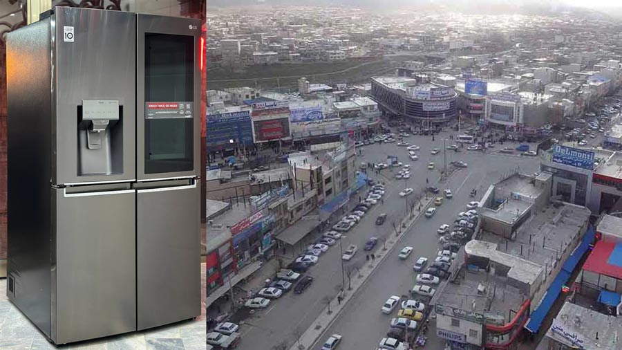 قیمت و خرید یخچال فریزر ال جی از بانه