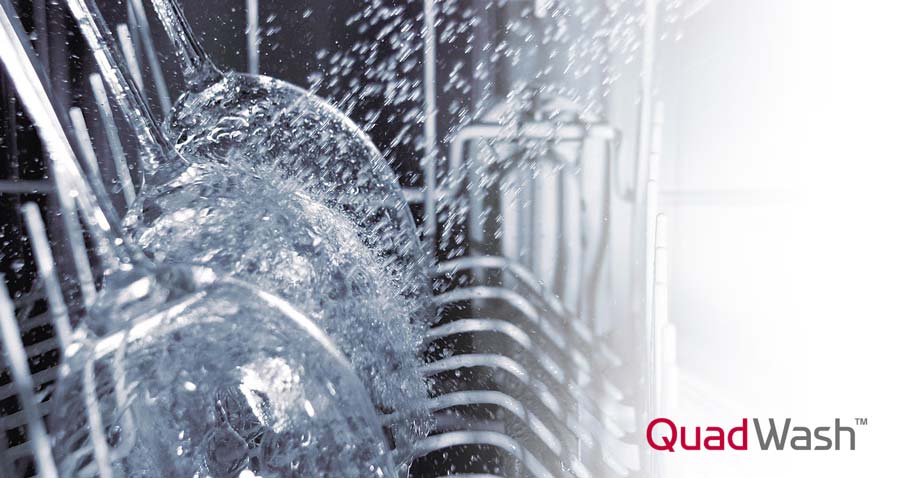 بازوی Quad Wash در ماشین ظرفشویی ال جی