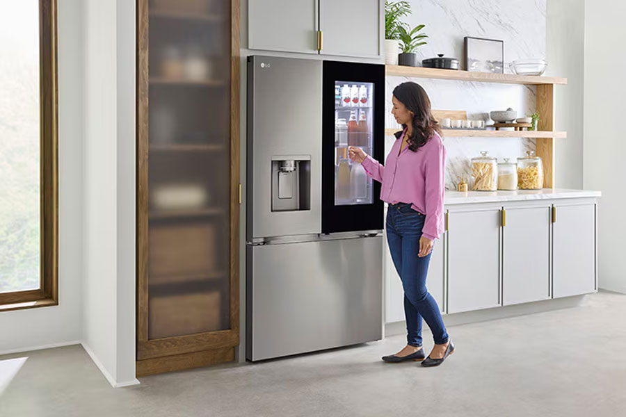 یک مدل یخچال ال جی