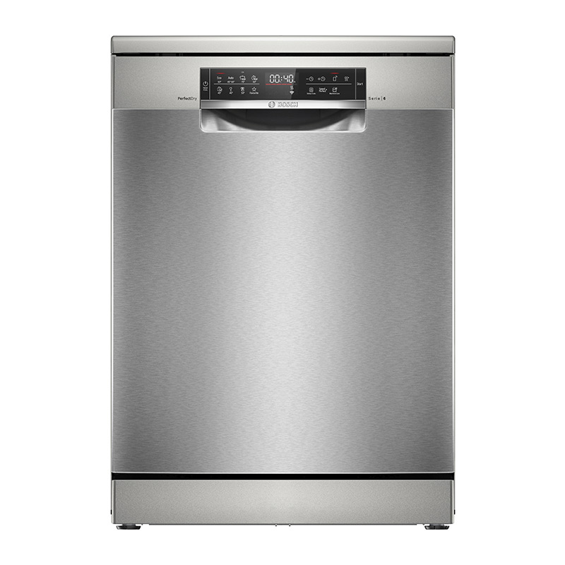 ماشین ظرفشویی بوش سری 6 آلمان زئولیت دار SMS6ZCI49E استیل