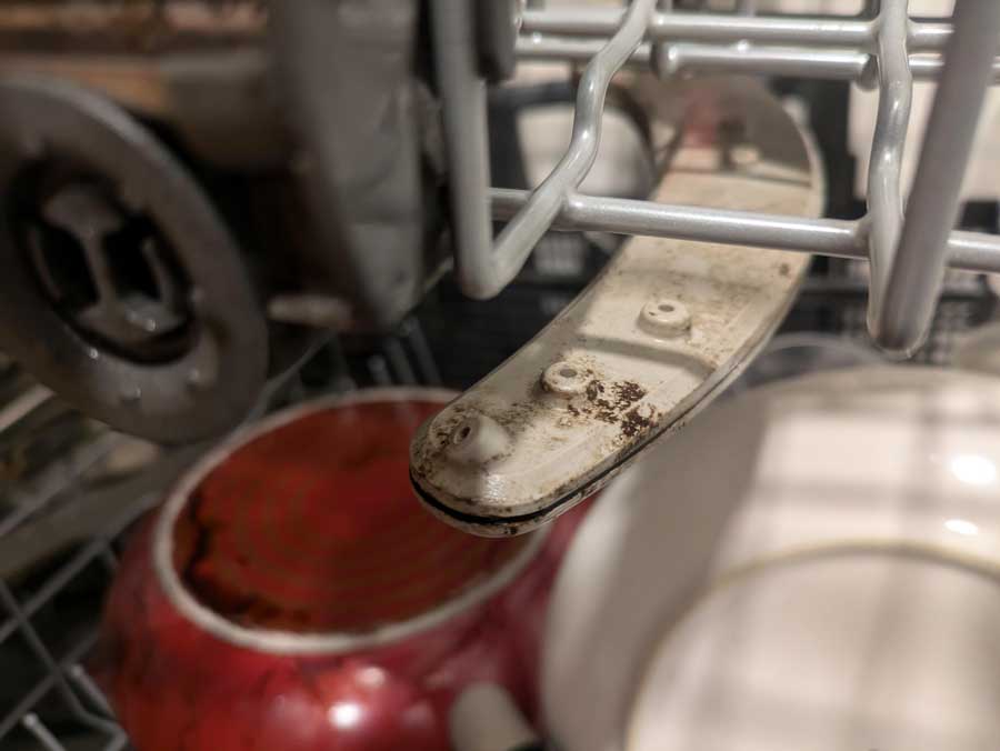 جرم گیری ماشین ظرفشویی ال جی 