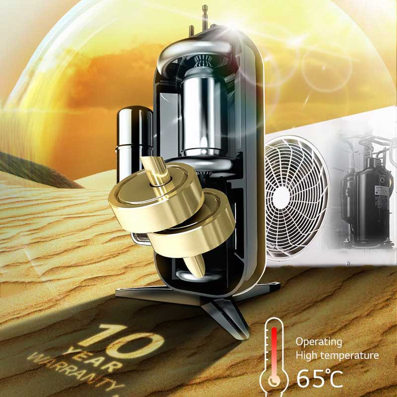 دوال اینورتر در کولر گازی ال جی 